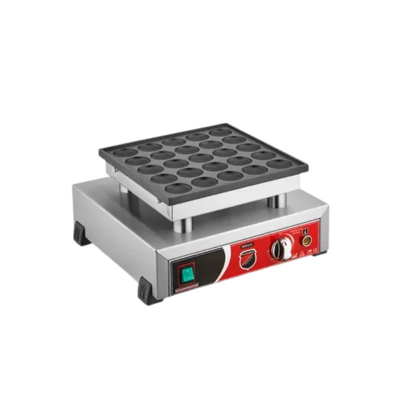 Işıkgaz Silverinox B11 Elektrikli Tekli Yuvarlak Kapaksız Bubble Waffle Makinesi